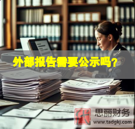 外部報(bào)告需要公示嗎？