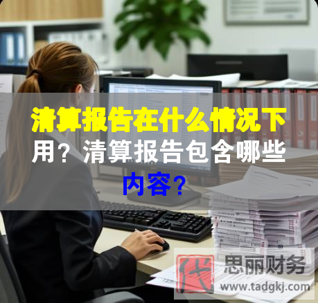 清算報告在什么情況下用？清算報告包含哪些內容？