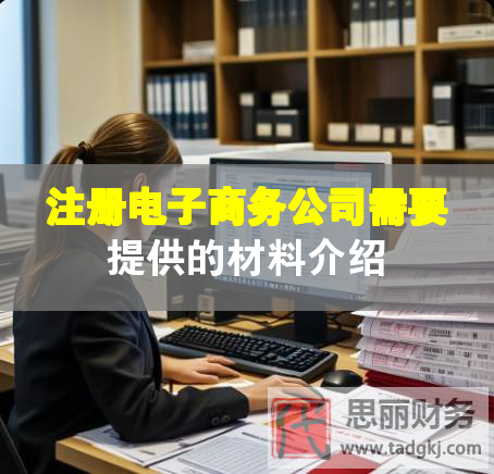 注冊電子商務(wù)公司需要提供的材料介紹