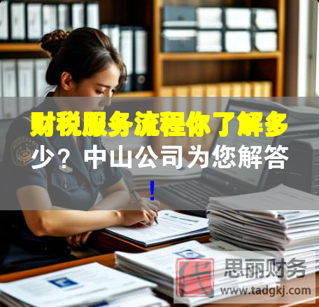 財稅服務(wù)流程你了解多少？中山公司為您解答！