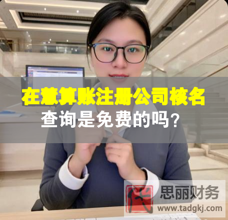 在慧算賬注冊(cè)公司核名查詢是免費(fèi)的嗎？