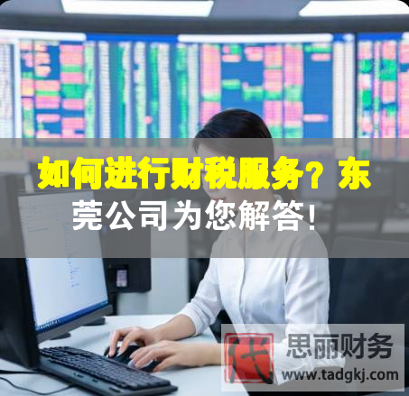 如何進行財稅服務(wù)？東莞公司為您解答！