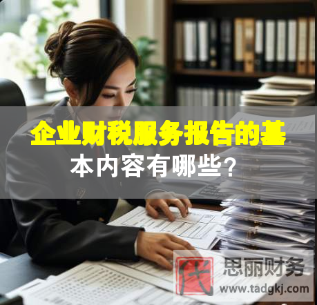 企業(yè)財(cái)稅服務(wù)報(bào)告的基本內(nèi)容有哪些？